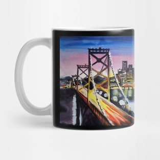 Cities by night Mug